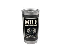 Man I Love Escrime Milf Gobelet isotherme en acier inoxydable double paroi