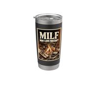 Man I Love Firecraft Milf Gobelet isotherme en acier inoxydable double paroi