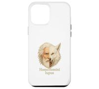 Man Is a Wolf to Man Homini Lupus Citation latine Coque pour iPhone 12 Pro Max