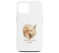 Man Is a Wolf to Man Homini Lupus Citation latine Coque pour iPhone 13