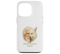 Man Is a Wolf to Man Homini Lupus Citation latine Coque pour iPhone 13 Pro