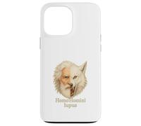 Man Is a Wolf to Man Homini Lupus Citation latine Coque pour iPhone 13 Pro Max