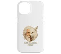 Man Is a Wolf to Man Homini Lupus Citation latine Coque pour iPhone 14