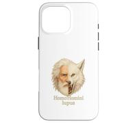 Man Is a Wolf to Man Homini Lupus Citation latine Coque pour iPhone 16 Pro Max
