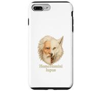 Man Is a Wolf to Man Homini Lupus Citation latine Coque pour iPhone 7 Plus/8 Plus