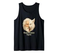 Man Is a Wolf to Man Homini Lupus Citation latine Débardeur