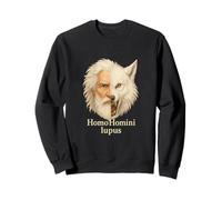 Man Is a Wolf to Man Homini Lupus Citation latine Sweatshirt