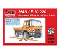 Man Le 10.220 Remorqueur D'avions Militaires De La Bundeswehr + Crochet D'attelage, Kit En Résine - Cmk/Czech Master Kits Cmk8056-Cmk/Czech Master Kits