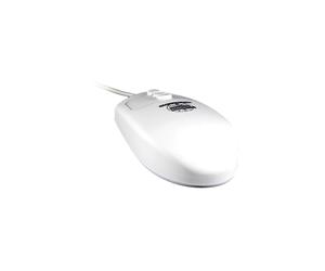 Man & Machine Mighty Mouse 5 MM/W5 Souris Médicale Ambidextre USB Type-A, 5 Boutons Programmables, IP68, Windows/Mac, Blanc, Câble 1.8m