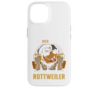 Man Needs Beer and Rottweiler | Propriétaire de Chien | Rottie Coque pour iPhone 14