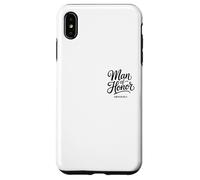 Man of Honor Obviously Pocket Minimalist Style Citation Coque pour iPhone XS Max