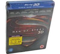 Man of Steel 3D Blu-ray+Blu-ray SteelBook Disney Zavvi limitée 2013 Zone Libre G