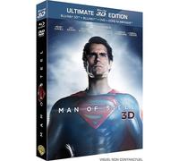 Man of Steel – Blu-ray 3D + Blu-ray + DVD + copie digitale – Ultimate Edition – Warner Bros.