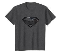 Man of Steel Zod Shield T-Shirt, Enfant, Chiné Foncé, 2 Ans
