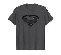 Man of Steel Zod Shield T-Shirt, Homme, Chiné Foncé, 4XL