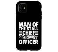 Man of The Stall, Chief Mucking Officer, Horse Dad Coque pour iPhone 11