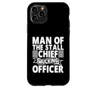 Man of The Stall, Chief Mucking Officer, Horse Dad Coque pour iPhone 11 Pro