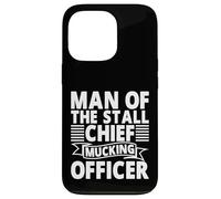 Man of The Stall, Chief Mucking Officer, Horse Dad Coque pour iPhone 13 Pro