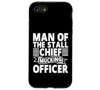 Man of The Stall, Chief Mucking Officer, Horse Dad Coque pour iPhone SE (2020) / 7/8