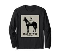 Man O'War Cheval de Course Vintage Manche Longue