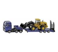 Man Porte-Engins Avec Chargeuse Jcb