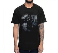 Man Sweeney Todd T Shirt Horror Movie Custom Quality Tee Shirt Round Neck T-Shirt M
