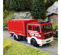 MAN TGA M, véhicule de décontamination, service d'incendie de Brême - HERPA 0988