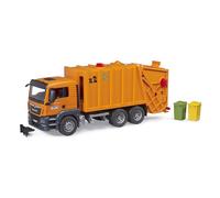 Man tgs benne à ordures orange