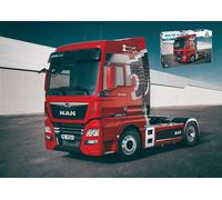 Man TGX XXL D / 38 Camion Truck 1:24 Kit De Modèle En Plastique ITALERI