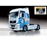 Man Tgx XXL Wolf Transporte Camion Plastique Kit 1:24 Model Italeri
