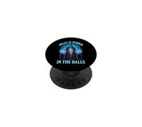 Mana is stored in The Balls Magician Sorcerer Witcher Wizard PopSockets PopGrip Adhésif