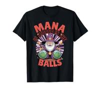 Mana is Stored in The Balls RPG Humour Fantasy Sorcerer T-Shirt
