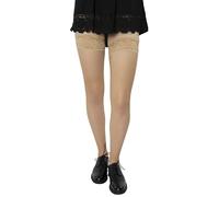 MANA MANA Bas Résille Autofixants Confortables Et Tendance Pour Femmes | Bas Autofixants Tendance Pour Toutes Les Occasions | Plusieurs Couleurs | Parfait Pour Toutes Les Femmes, Natural, XS/S