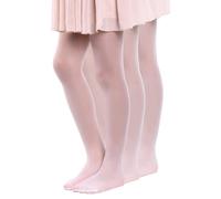 MANA MANA Collant Fille Élégant Confortable - Collant Danse Classique Fille Transparent - École Usage Quotidien - Collants Italiens Qualité Supérieure, 146/152