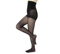 MANA MANA Collants De Compression Pour Femmes - Compression Et Mise En Forme Légères, Contrôle Du Ventre Et Lifting Des Fesses - Parfaits Pour Toutes Les Occasions, Nero, S/M