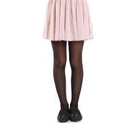 MANA MANA Collants Pour Filles - Élégants Et Confortables Pour Toutes Les Occasions - Collants D'école Polyvalents, Fins Et Transparents - Fabriqués En Italie, Nero, 122/128 cm