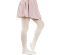 MANA MANA Collants Solides Pour Filles - Collants Opaques Mignons Pour Enfants Pour L'école, La Danse, Le Ballet - Doux Et Élégants, 40 Den, Fabriqués En Italie, De 3 À 12 Ans