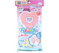 MANABURO - Soap Bubble Bath Heart Salt 1 pc