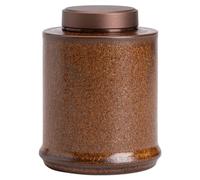MANAFEEL Caddy à thé en céramique Pot de Stockage de thé en céramique, Pot créatif scellé, rétro Chinois, entrepôt de thé, Pot de Stockage de Cuisine Portable de Voyage Boîte à thé