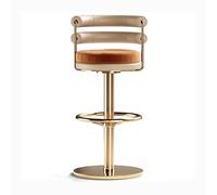 MANAFEEL Chaises de Bar Dossier de Bar Tabouret Nordique de Mode Nordique Cuisine Salon Tabouret de Bar Rotatif réglable se Tabouret de Bar à Barre Tabourets à Hauteur de Bar(100cm)