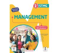 Management 1re STMG (2021) - Pochette élève - Géraldine Bazille Freymann - Delagrave - broché - Scolaire / Universitaire