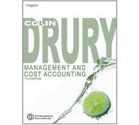 Management and Cost Accounting Colin Drury (Auteur)