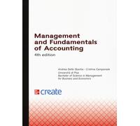 Management and fundamentals of accounting