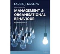 Management And Organisational Behaviour (Paperback) Laurie J Mullins, (Auteur)