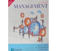 MANAGEMENT By James AF Stoner NVB+++