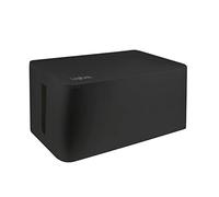 LogiLink Boîtier de câble KAB0062 – plastique noir 133,5 × 407 × 157 – 1 pièce