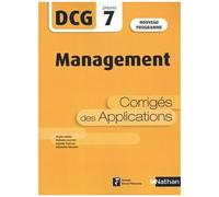 Management Dcg 7 - Corrigés Des Applications