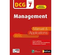 Management - DCG - Epreuve 7 - Manuel et applications - 2020
