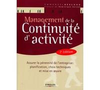 Management de la continuité d'activité (MCA) Emmanuel Besluau (Auteur)