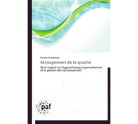 Management de la qualité - OUEDRAOGO-N - P.academiques Francophones - broché - Essai